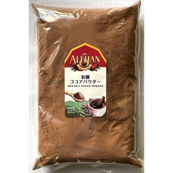 アリサン 1kg有機ココアパウダー×1袋 4532416900958 1袋(1kg
