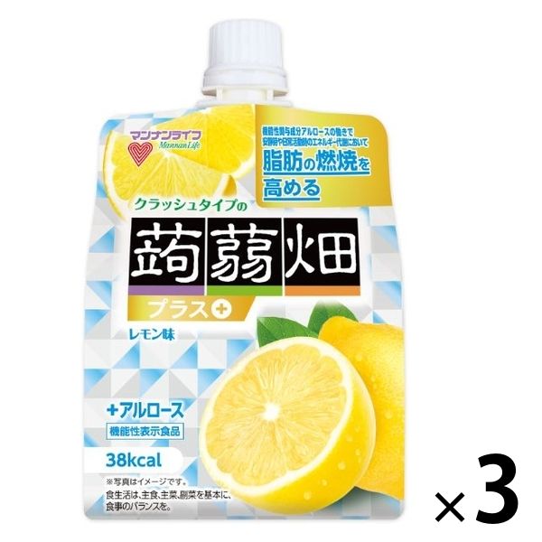 Amazon.co.jp: マンナンライフ クラッシュタイプの蒟蒻畑プラス