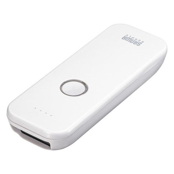 サンワサプライ Bluetooth1次元バーコードリーダー BCR-BT1D8W サンワサプライ Bluetooth1次元バーコードリーダー BCR-BT1D8W