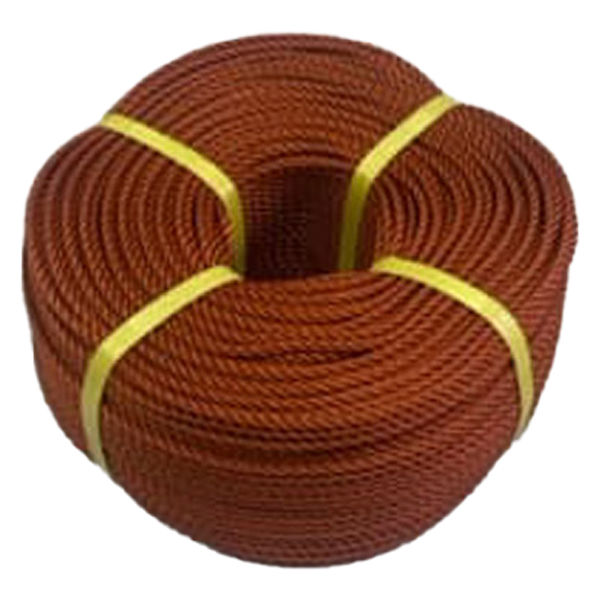 名古屋製綱 ポリエチレンロープ 金茶 12mm×50m 1巻（直送品