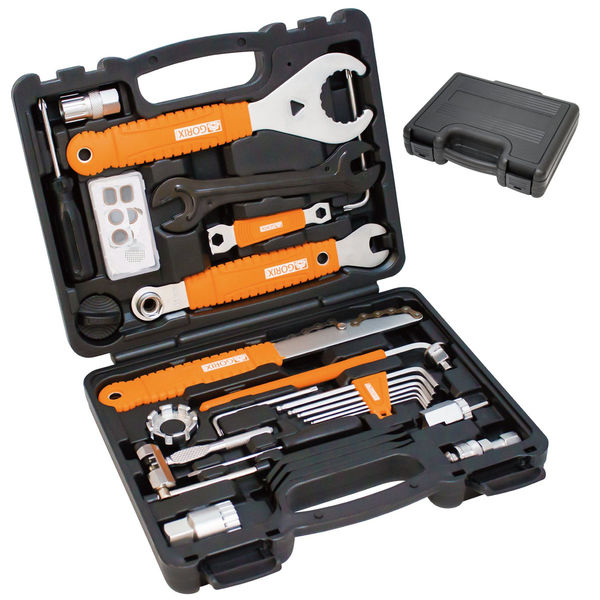 アンティーク自転車工具セット GORIX TBX1 自転車専用20点工具セット 18963 1個（直送品