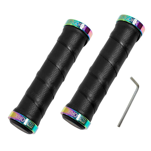 GORIX グリップ GX-GP070 S100ブラック 43319 1セット(2個入)（直送品）