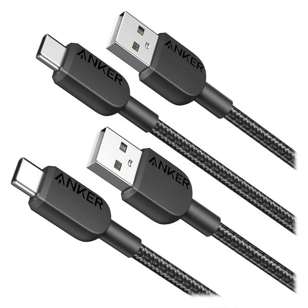 Anker 310 高耐久ナイロン USB-C&USB-A ケーブル 2本セット Anker 310 高耐久ナイロン USB-C&USB-A ケーブル 2本セット