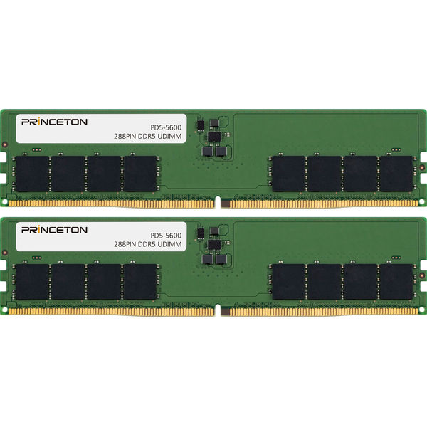 プリンストン DDR5-5600増設メモリー 16G2枚組 PD5-5600-16GX2 1