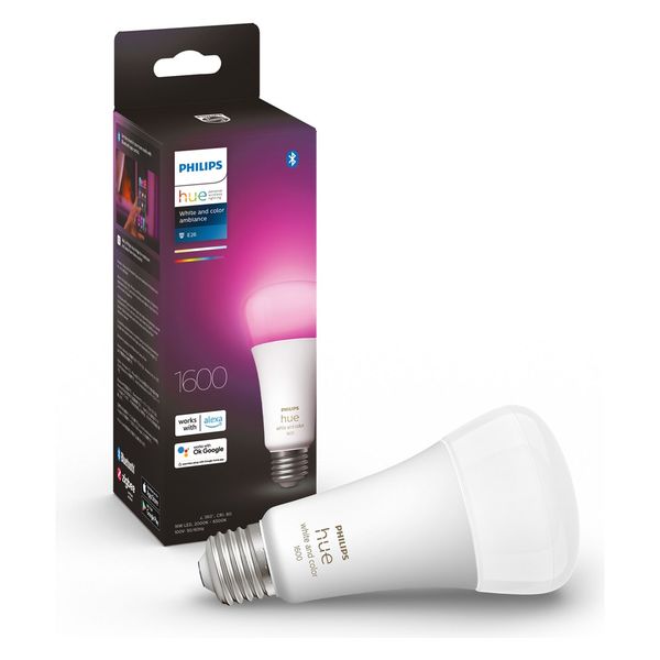 新品未使用　Philips Hue ブリッジ　＋　E26電球フルカラー1個 046677563332-929002468709-