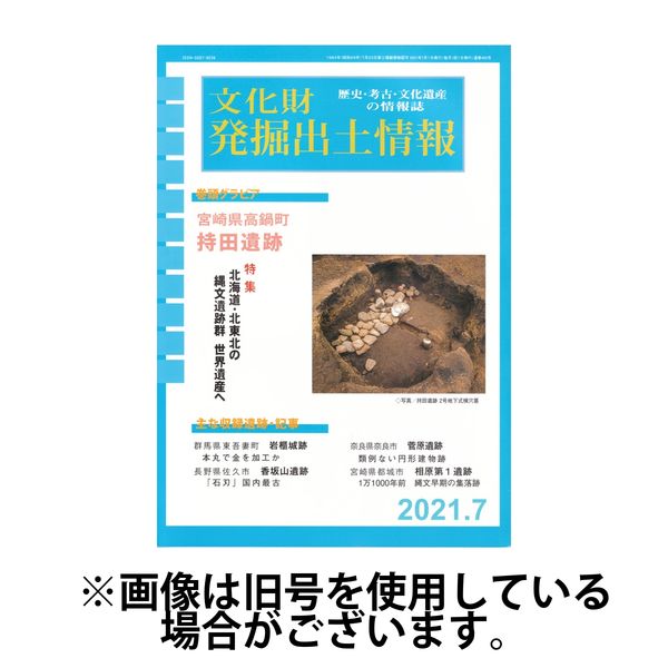 文化財発掘出土情報 2025/01/01発売号から1年(12冊)(雑誌)（直送品）
