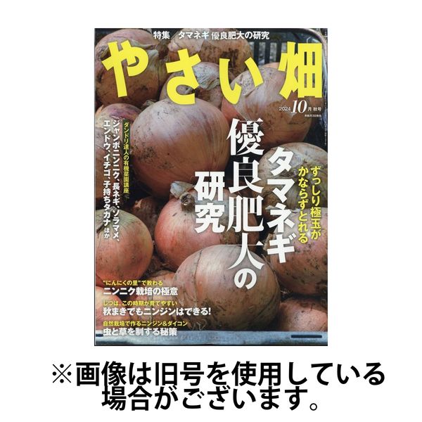 やさい畑 2025/01/03発売号から1年(6冊)(雑誌)（直送品）