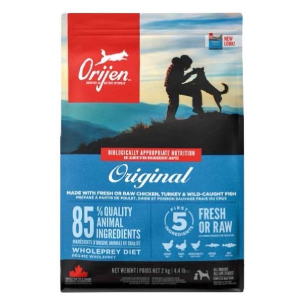 オリジンオリジナルドッグフード オリジン 総合栄養食 オリジナル 成犬 2kg 1袋 ORIJEN