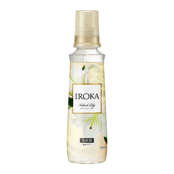 フレアフレグランス IROKA （イロカ） ネイキッドリリーの香り 本体 570ml 柔軟剤 花王（旧品） - アスクル