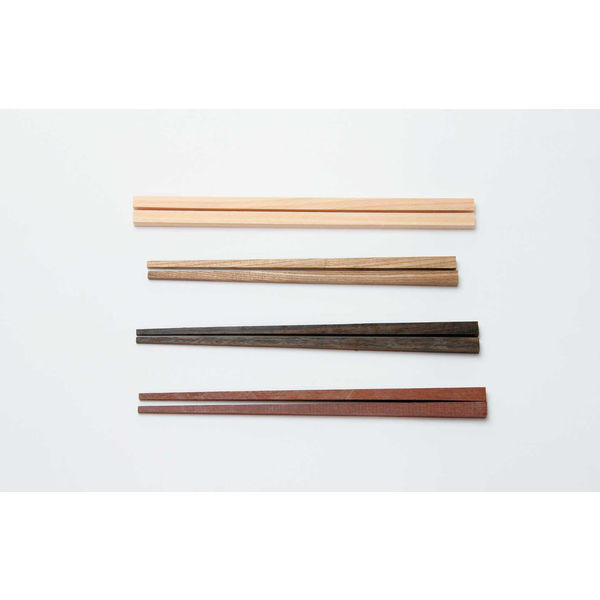新日本造形 木彫はしづくり 紫たん色 358-129 1個（直送品