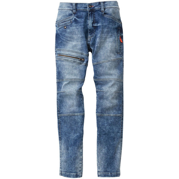 何でも揃う カーゴパンツ 桑和 ミッドインディゴ 1着(直送品 1682-08 M 作業服