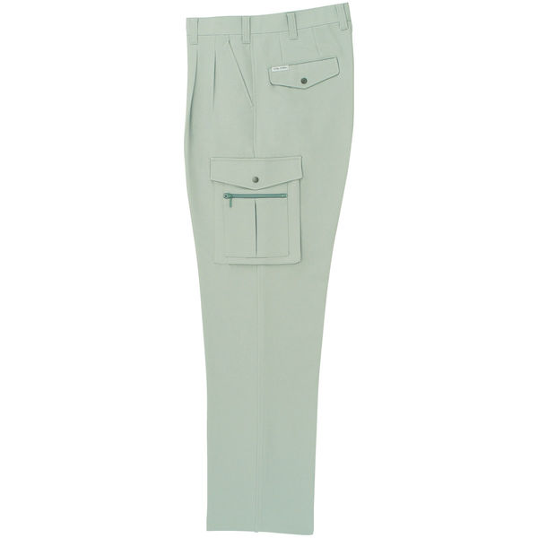 桑和 ツータックカーゴパンツ モスグリーン 85 9118 1着（直送品）