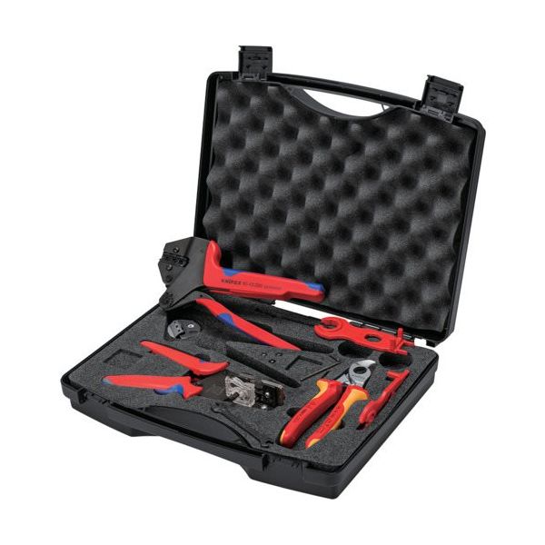 KNIPEX 太陽光用工具セット МC4 V01 9791-04V01 1セット(1丁) 657-0603（直送品）