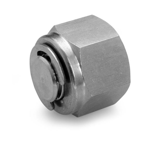 フジキン Fujikin ニューVーLok 2圧縮リング喰い込み式 ステンレス鋼製 VUWJP-6-V 1個 351-3266（直送品）