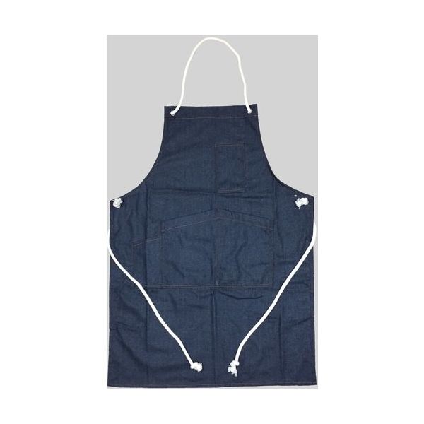丸和ケミカル デニムエプロン(ロープタイプ) 1080 1枚 661-9993（直送品）