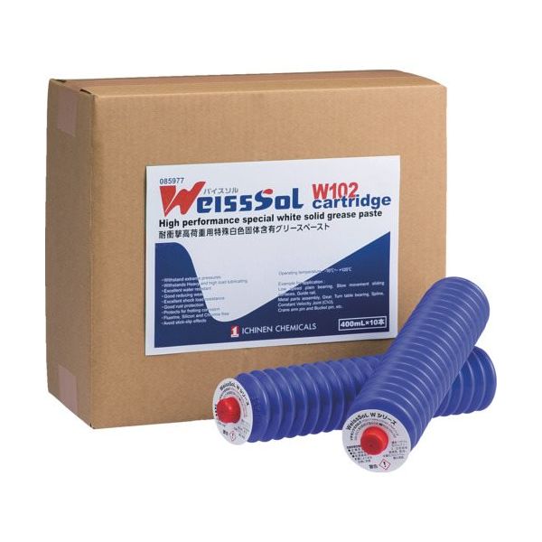 イチネンケミカルズ WeissSoL W102 カートリッジ 400mL 085977 1本 675-9153（直送品）