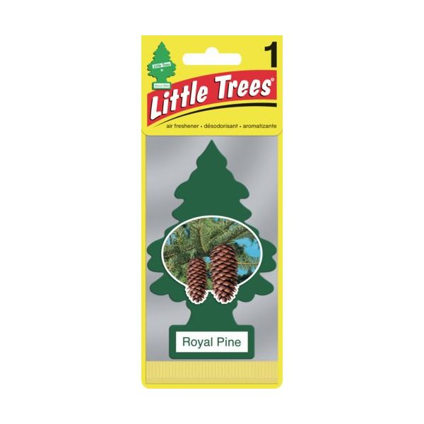 カーフレッシュ社 リトルツリーズ LT エアーフレッシュナー 1P ー Royal Pine(ロイヤルパイン) LT001 1枚（直送品）