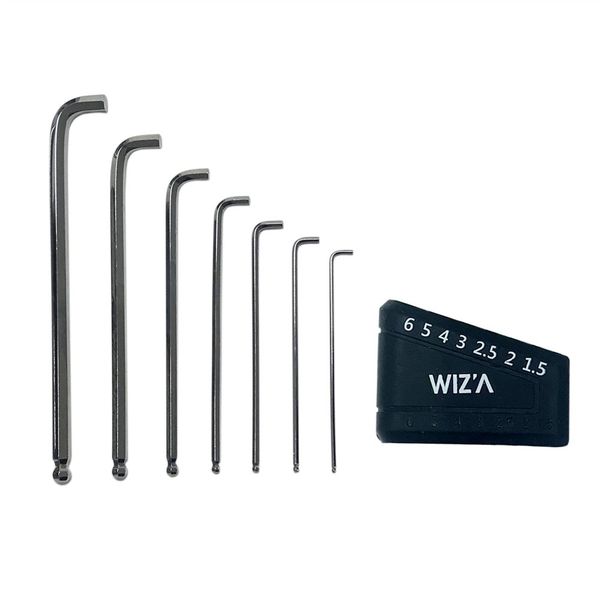 アークランズ WIZ'A ショートヘッド六角棒レンチ&ボールポイント アークランズ WIZ'A ショートヘッド六角棒レンチ&ボールポイント