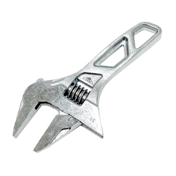 アークランズ WIZ’A クイックモンキーレンチ ショートタイプ 130mm WZーQM200S 1セット(2個)（直送品）