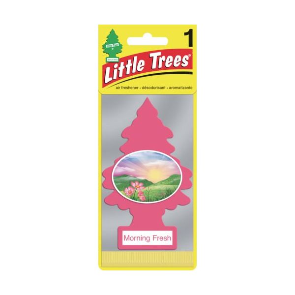 カーフレッシュ社 リトルツリーズ LT エアーフレッシュナー 1P ー Morning Fresh(モーニングフレッシュ) LT016 1枚（直送品）