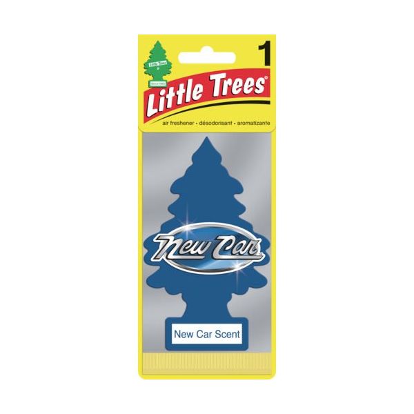 カーフレッシュ社 リトルツリーズ LT エアーフレッシュナー 1P ー New Car Scent(ニューカーセイント) LT017 1枚（直送品）
