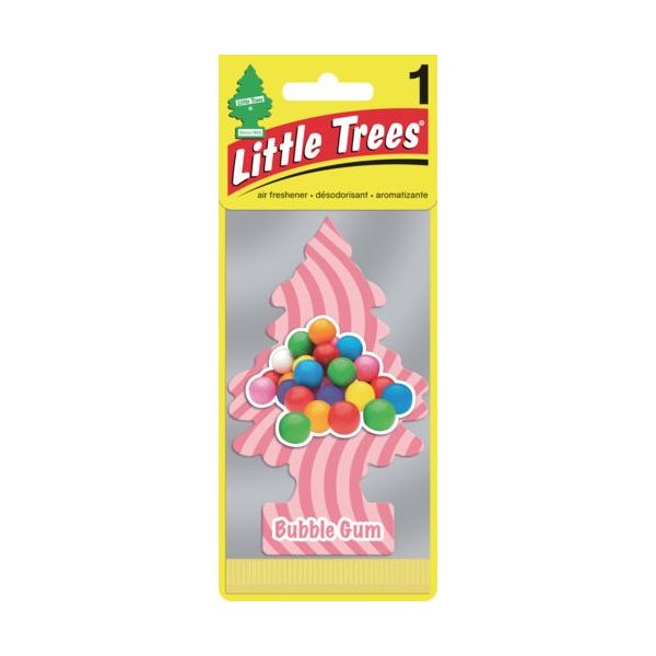カーフレッシュ社 リトルツリーズ LT エアーフレッシュナー 1P ー Bubble Gum(バブルガム) LT034 1枚（直送品）