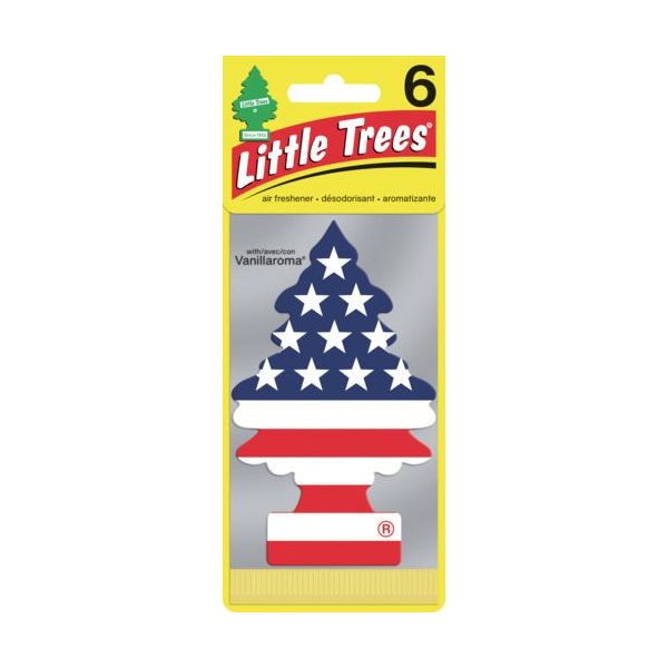 カーフレッシュ社 リトルツリーズ LT エアーフレッシュナー 6P ー America(アメリカ) LT651 1パック(6枚)（直送品）