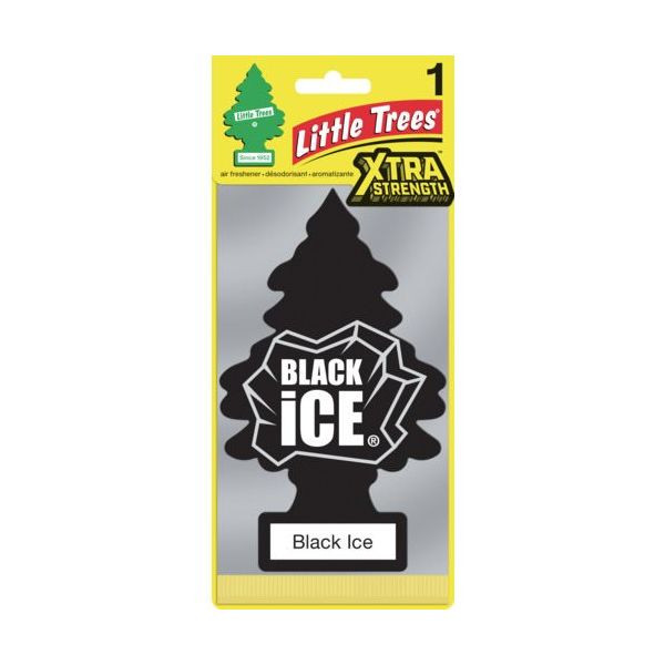 カーフレッシュ社 リトルツリーズ LT Xーtra Strength 1P ー Black Ice(ブラックアイス) LT407 1枚（直送品）