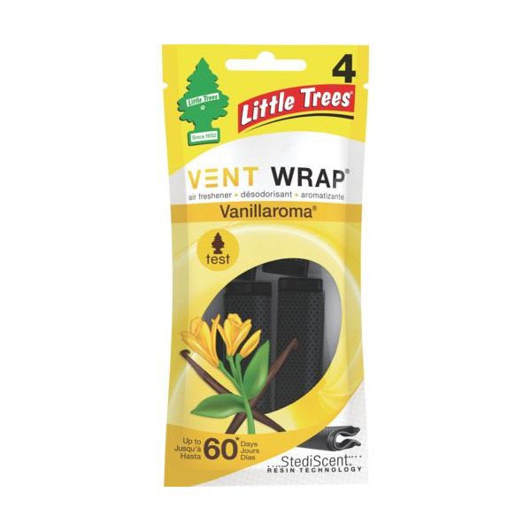 カーフレッシュ社 リトルツリーズ LT Vent Wrap ー Vanillaroma(ヴァニラロマ) LT503 1個 671-4630（直送品）
