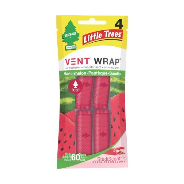 カーフレッシュ社 リトルツリーズ LT Vent Wrap ーWatermelon(ウォーターメロン) LT510 1個 671-6159（直送品）