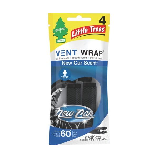 カーフレッシュ社 リトルツリーズ LT Vent Wrap ーNew Car Scent(ニューカーセイント) LT507 1個（直送品）