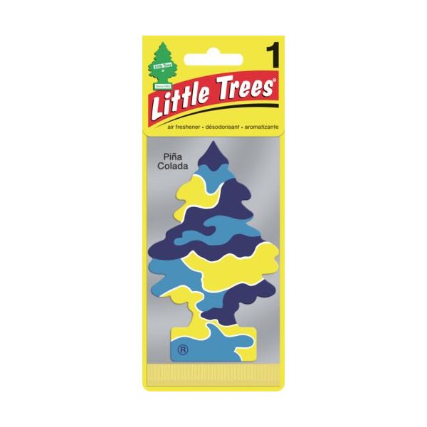 カーフレッシュ社 リトルツリーズ LT エアーフレッシュナー 1P ー Pina Colada(ピニャコラーダ) LT019 1枚（直送品）