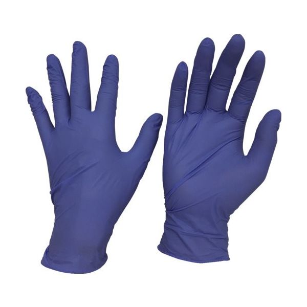 オカモト okamoto エコソフトニトリルブルーSS 200枚入 OM-387BSS 1箱(200枚) 671-6191（直送品）