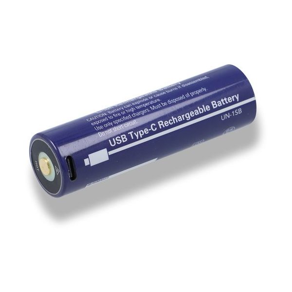 ジェントス GENTOS 充電池 UN-1SB 1個 676-4896（直送品）