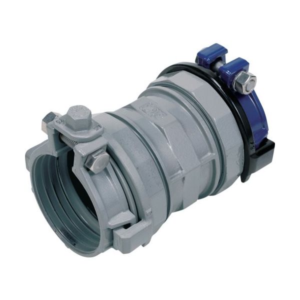 川西水道機器 SKカワニシ ポリエチレン管×塩ビ管用異種管継手 SKXソケット P75×V75 SKX-S-P75XV75 1個（直送品）