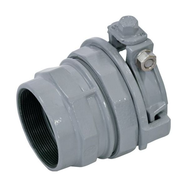 川西水道機器 SKカワニシ 塩ビ管用継手 SKXめねじ付ソケット V75 SKX-MS-V75 1個 674-1725（直送品）