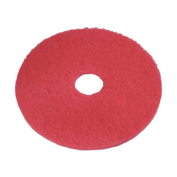 ニルフィスクアドバンス ニルフィスク ECOパッド 赤 14インチ 355mm (5枚組) 10001920 1箱(5枚) 256-6152（直送品）