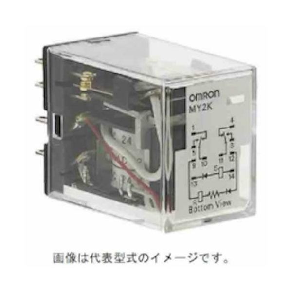 オムロン OMRON 一般リレー MY2K AC100 1個 164-8618（直送品）