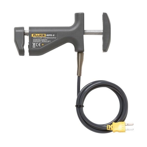 テクトロニクス&フルーク FLUKE パイプ・クランプ式温度プローブ 80PKー8 1個 434-9230（直送品）