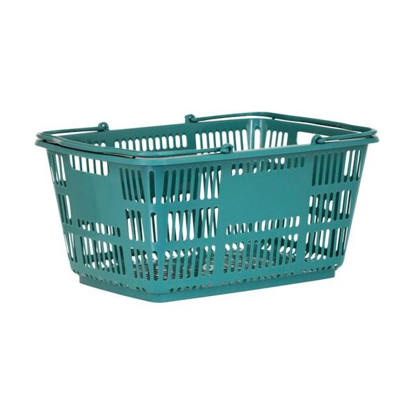 スーパーメイト カゴCBー33Eブルーグリーン360×505×250 CB-33EBG 1個 339-8420（直送品）