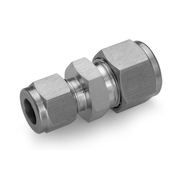 フジキン Fujikin ニューVーLok 2圧縮リング喰い込み式 ステンレス鋼製 VUWF-10X8-V 1個 352-2562（直送品）