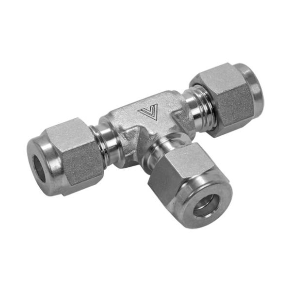 フジキン Fujikin ニューVーLok 2圧縮リング喰い込み式 ステンレス鋼製 VUWT-3-V 1個 351-6373（直送品）