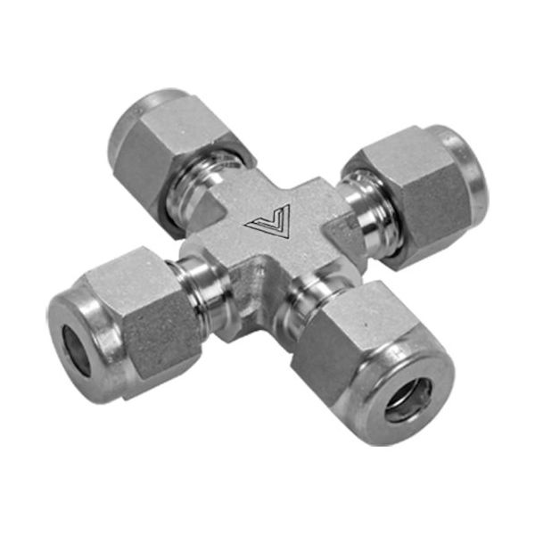 フジキン Fujikin ニューVーLok 2圧縮リング喰い込み式 ステンレス鋼製 VUWX-3.2-V 1個 352-1102（直送品）