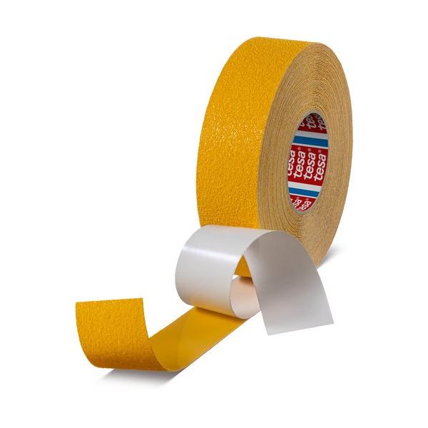 テサテープ tesa アンチスリップテープ 高耐久 テサ60954 黄 50mmx18m 60954PV1-50-18 1巻（直送品）
