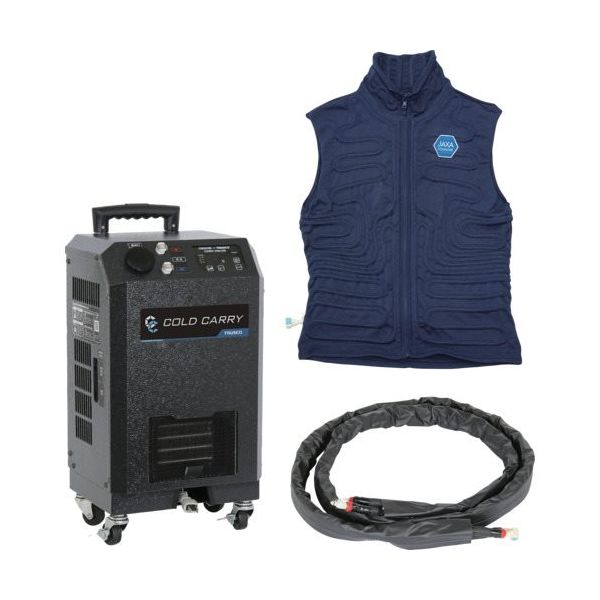 トラスコ中山 TRUSCO 冷却スーツ「コールドキャリー」用チラー・ホース・ベストセット Sサイズ RCS-100SET-S 1セット（直送品）