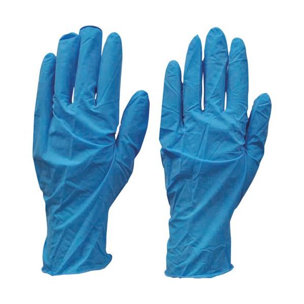 ダンロップホームプロダクツ ダンロップ 粉なしニトリル極うす手袋100枚入BR1000 M ブルー 5807 1箱(100枚)（直送品）