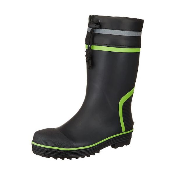 ジャパン・パルム HEIGI セーフティーショートブーツ ブラック M HG-2803C-BK-M 1足 448-4582（直送品）