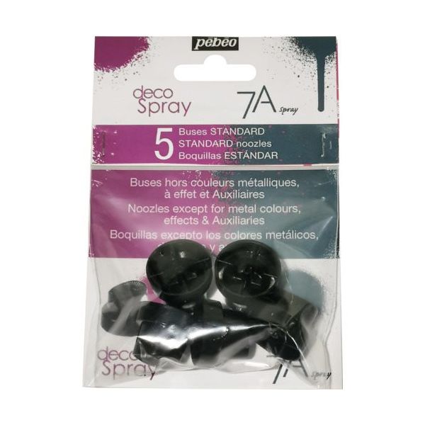 ペベオ・ジャポン ペベオ デコスプレー&7Aスプレー兼用 替えノズル スタンダード5個入り 094021 1個 555-1596（直送品）