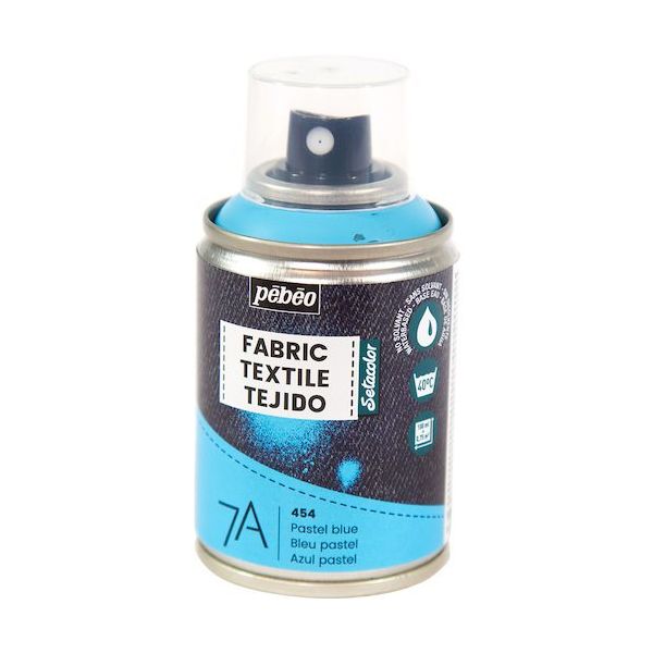 ペベオ・ジャポン ペベオ 布用水性アクリルスプレー セタスプレー 100ml パステルブルー 805454 1本 555-1599（直送品）