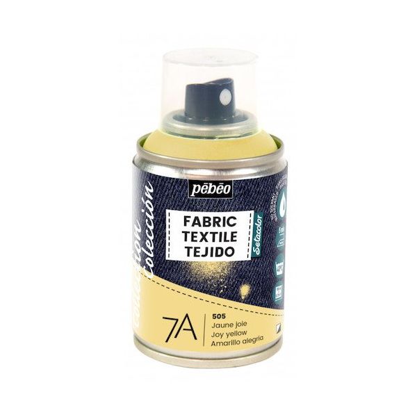 ペベオ・ジャポン ペベオ 布用水性アクリルスプレー セタスプレー 100ml ジョイイエロー 805505 1本 555-1578（直送品）